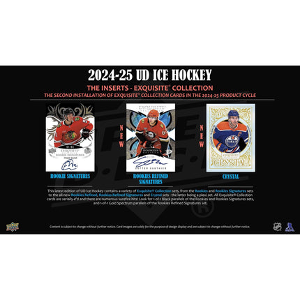 NHL 2024-25 Upper Deck Ice Hockey Hobby Box
