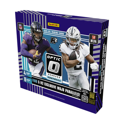 NFL 2025 Panini Donruss Optic Football H2 Hobby Box