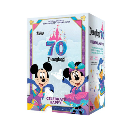 DISNEY Topps Disneyland 70th Anniversary Value Box