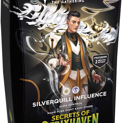 Magic The Gathering: Secrets of Strixhaven Commander Deck – 1 Assorted Deck Chosen at Random
