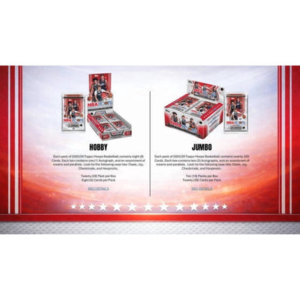 NBA 2025-26 Hoops Basketball Hobby Jumbo Box