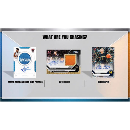 NCAAB 2025-26 Bowman U Now Basketball March Madness - Hobby Box