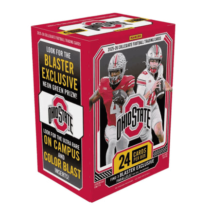 NIL 2025 Panini Ohio State University Collegiate Football Blaster Box