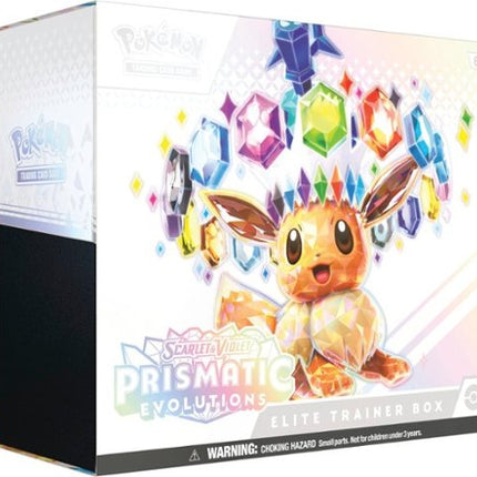 Pokémon -  Scarlet & Violet - Prismatic Evolutions Elite Trainer Box