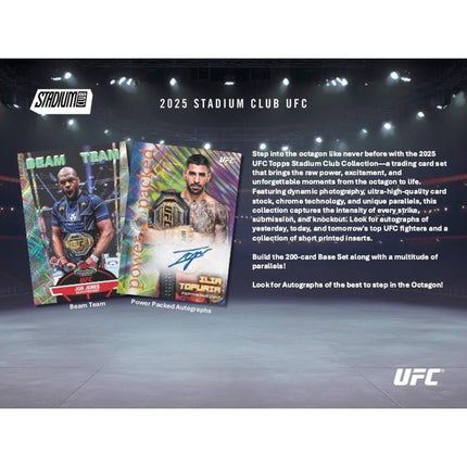 UFC 2025 Topps Stadium Club UFC Mega Box