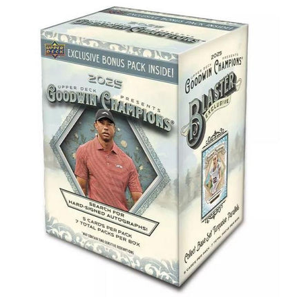 MULTI 2025 Upper Deck Goodwin Champions Trading Card Blaster Box
