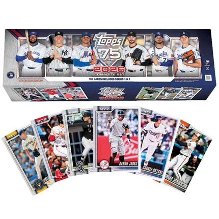 MLB 2026 Topps Baseball Factory Complete Set Box