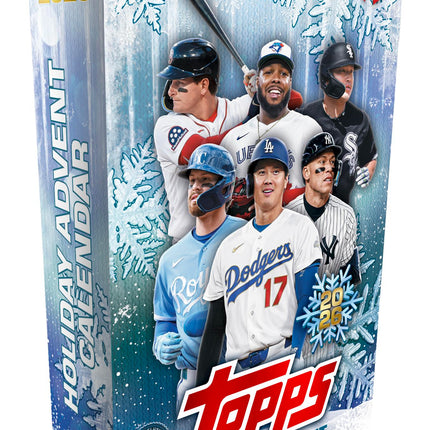MLB 2026 Topps Holiday Baseball Advent Calendar Box
