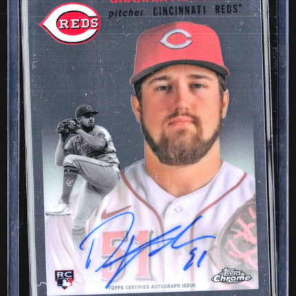 2023 Topps Chrome Platinum Anniversary Auto #CPA-GA Graham Ashcraft