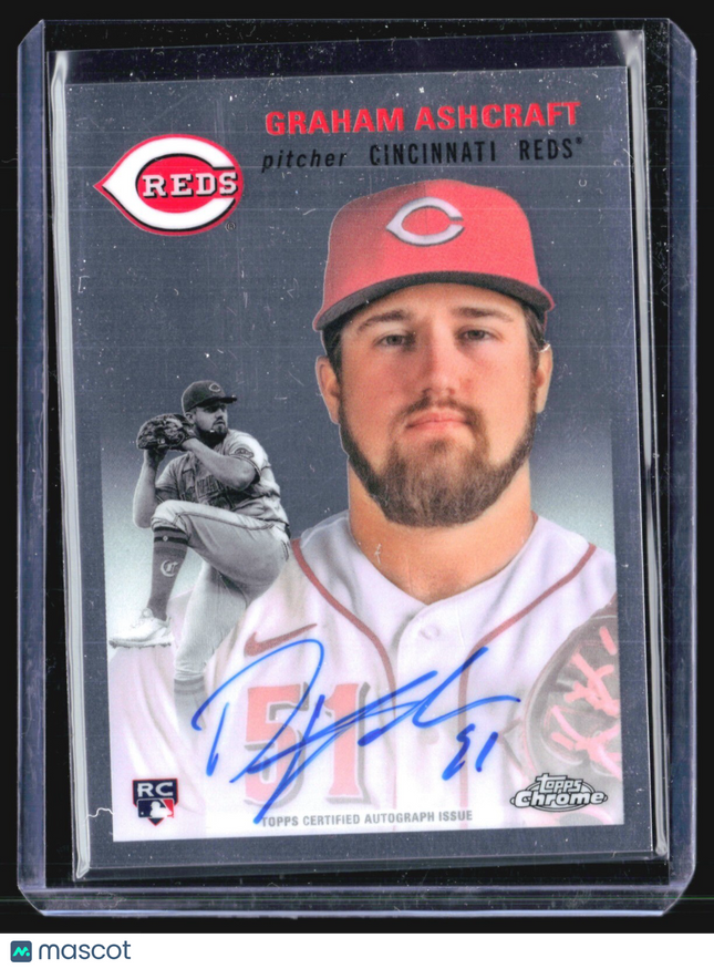 2023 Topps Chrome Platinum Anniversary Auto #CPA-GA Graham Ashcraft