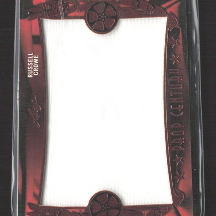 2017 Leaf Prop Century Russell Crowe Wadrobe Relic #PC-36