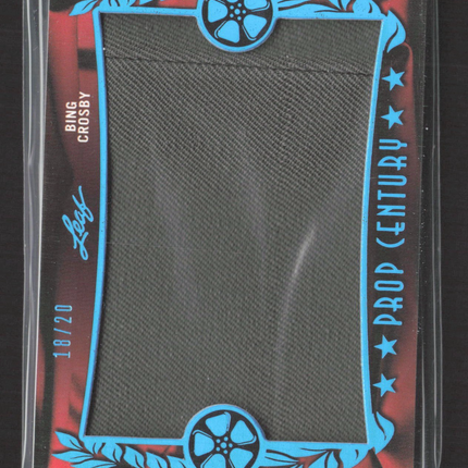 2017 Leaf Prop Century Bing Crosby Wardrobe Relic /25 #PC-06