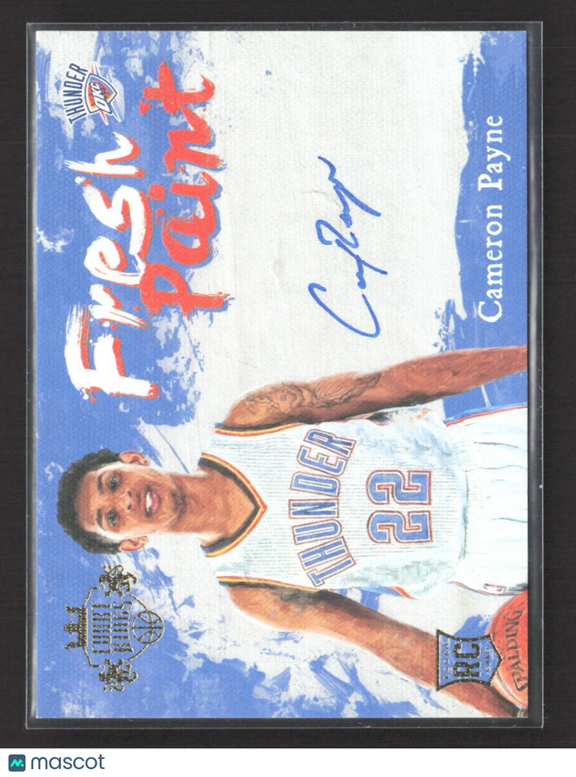 2015-16 Panini Court Kings Cameron Payne Fresh Paint Auto #FP-CP