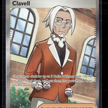 Pokemon 2023 Paldea Evolved Clavell FA #249/193