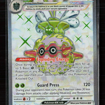 Pokemon 2023 Paldea Evolved Forretress EX SR #230/193