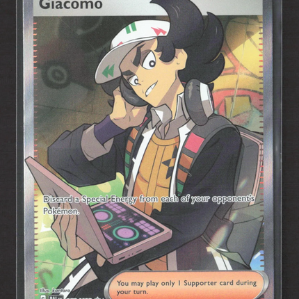 Pokemon Paldea Evolved Giacomo - 252/193 ultra rare #252