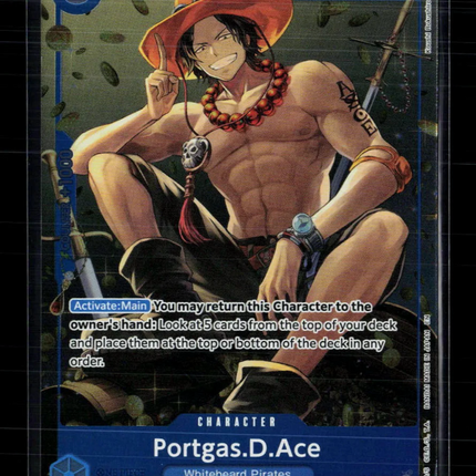 One Piece Card Game Promotional Cards Portgas.D.Ace Promo