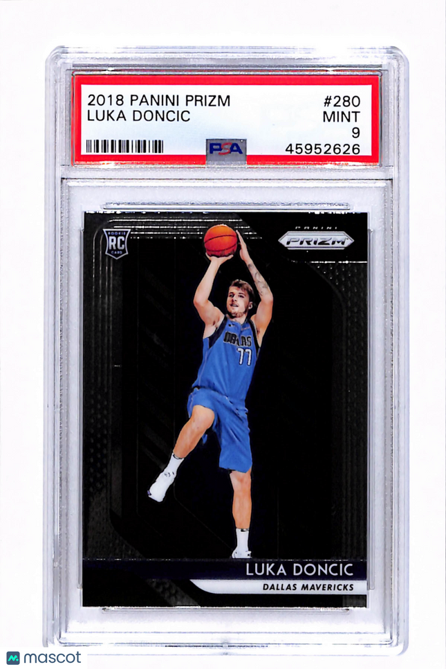 2018 Panini Prizm Luka Doncic #280 PSA 9