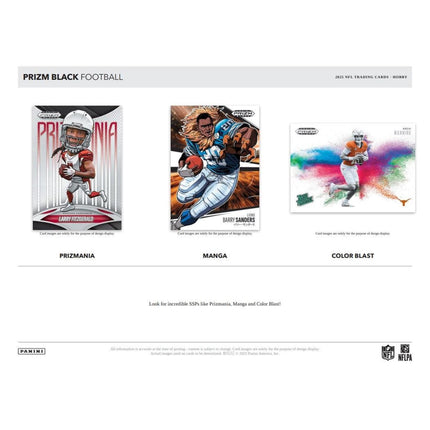NFL 2025 Panini Prizm Black Football Hobby Box