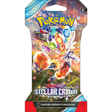 Pokemon Scarlet & Violet Stellar Crown Sleeved Booster Pack