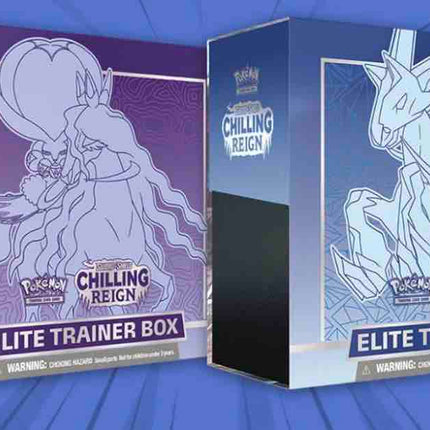 Pokemon Sword & Shield Chilling Reign Elite Trainer Box