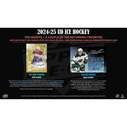 NHL 2024-25 Upper Deck Ice Hockey Hobby Box