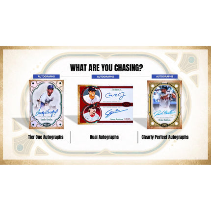 MLB 2026 Topps Tier One Baseball Hobby Box