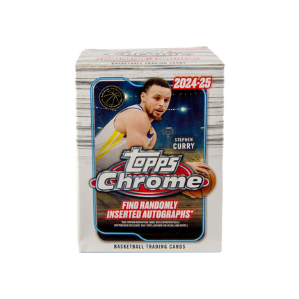 NBA Topps 2024-25 Chrome Basketball Value Box