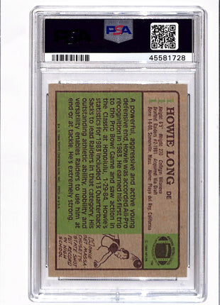 1984 Topps Howie Long #111 PSA 8