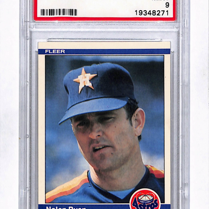 1984 Fleer Nolan Ryan #239 PSA 9