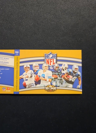 2010 Dallas Dynsaty Triple Threads Jersey /9 Emmitt Smith Troy Aikman Staubach