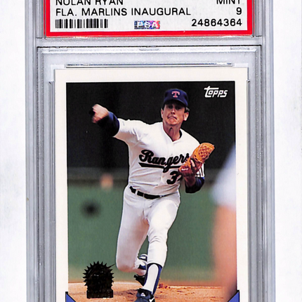 1993 Topps Nolan Ryan #700 Fla. Marlins Inaugural PSA 9