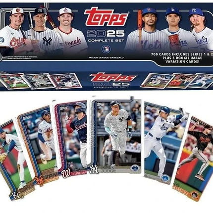 MLB 2025 Topps Complete Set Baseball Blue Box