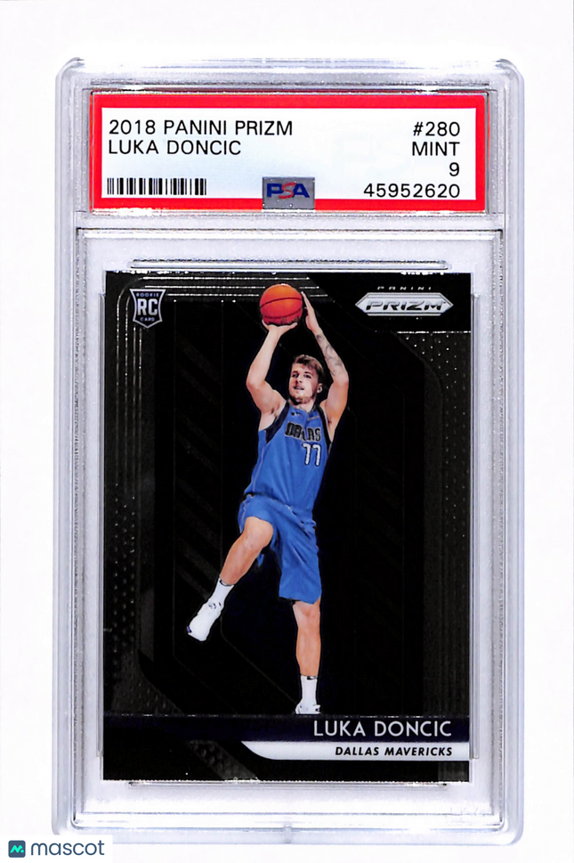 2018 Panini Prizm Luka Doncic #280 PSA 9