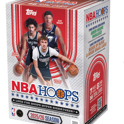 NBA Topps 2025-26 NBA Hoops Basketball Blaster Box