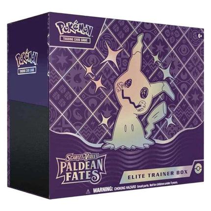 Pokemon Scarlet & Violet Paldean Fates Elite Trainer Box