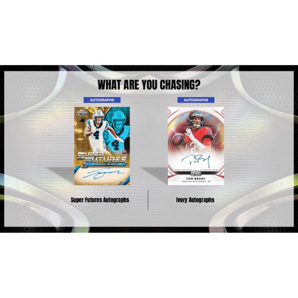 NFL 2025 Topps Chrome Black Football Hobby Box