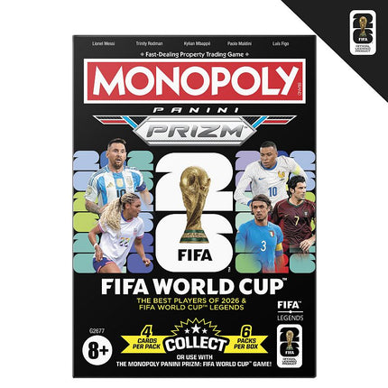 SOCCER 2026 Panini Prizm Monopoly FIFA World Cup Soccer Blaster Box