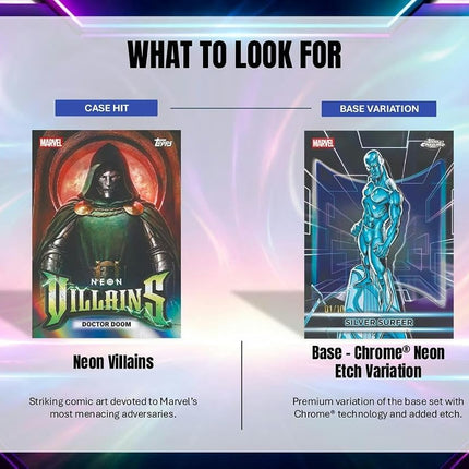 MCU 2026 Topps Marvel Neon Hobby Box