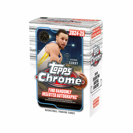 NBA Topps 2024-25 Chrome Basketball Value Box