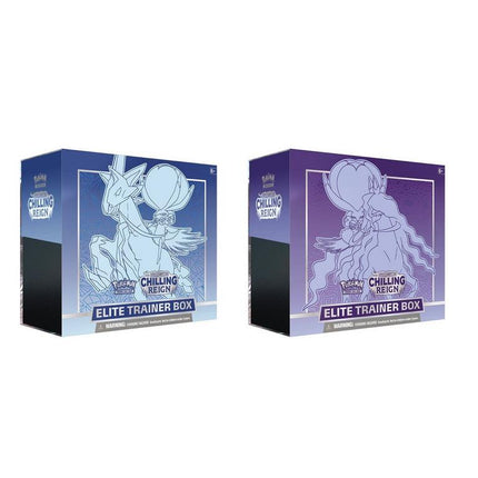 Pokemon Sword & Shield Chilling Reign Elite Trainer Box