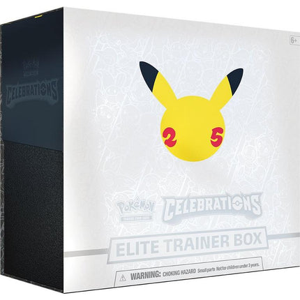Pokemon Trading Card Games: 25th Anniversary Celebrations Elite Trainer Box