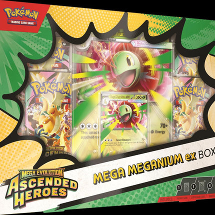 Pokemon Mega Evolution Ascended Heroes EX Box