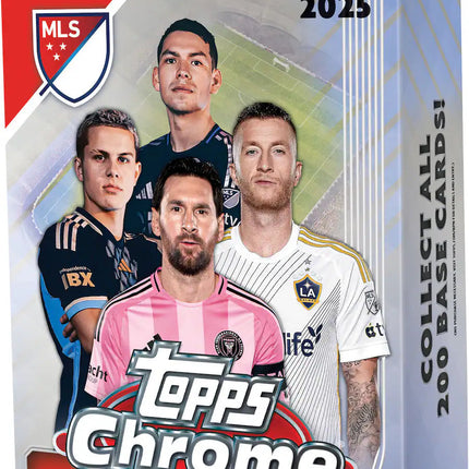 Soccer 2025 Topps Chrome MLS Soccer Hanger Box