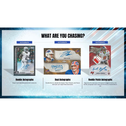 NFL 2025 Topps Chrome Football Hobby Box