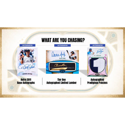 MLB 2026 Topps Tier One Baseball Hobby Box