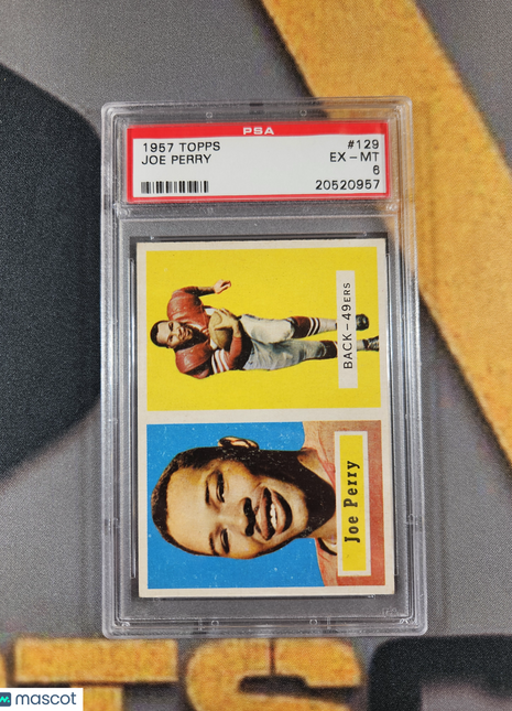 1957 Topps Joe Perry #129 PSA 6