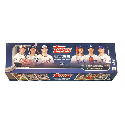 MLB 2025 Topps Complete Set Baseball Blue Box