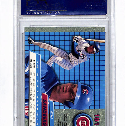 1992 Ultra Ryne Sandberg #181 PSA 10