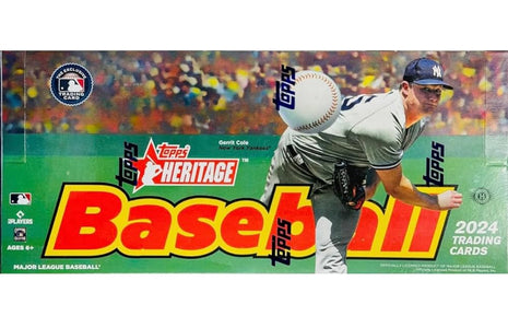 2024 Topps Heritage MLB Hobby box